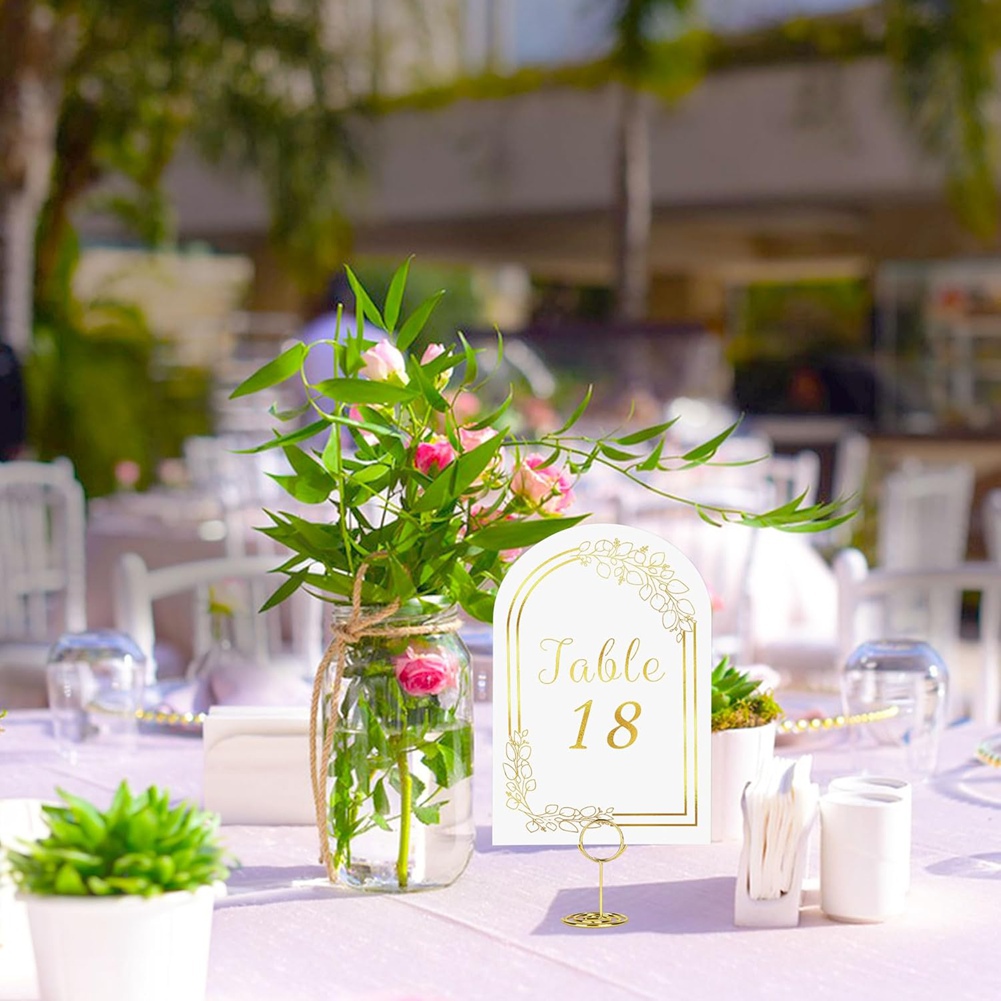 AT19-Wedding Table Number 1-20 - Table Number Gold review and price
