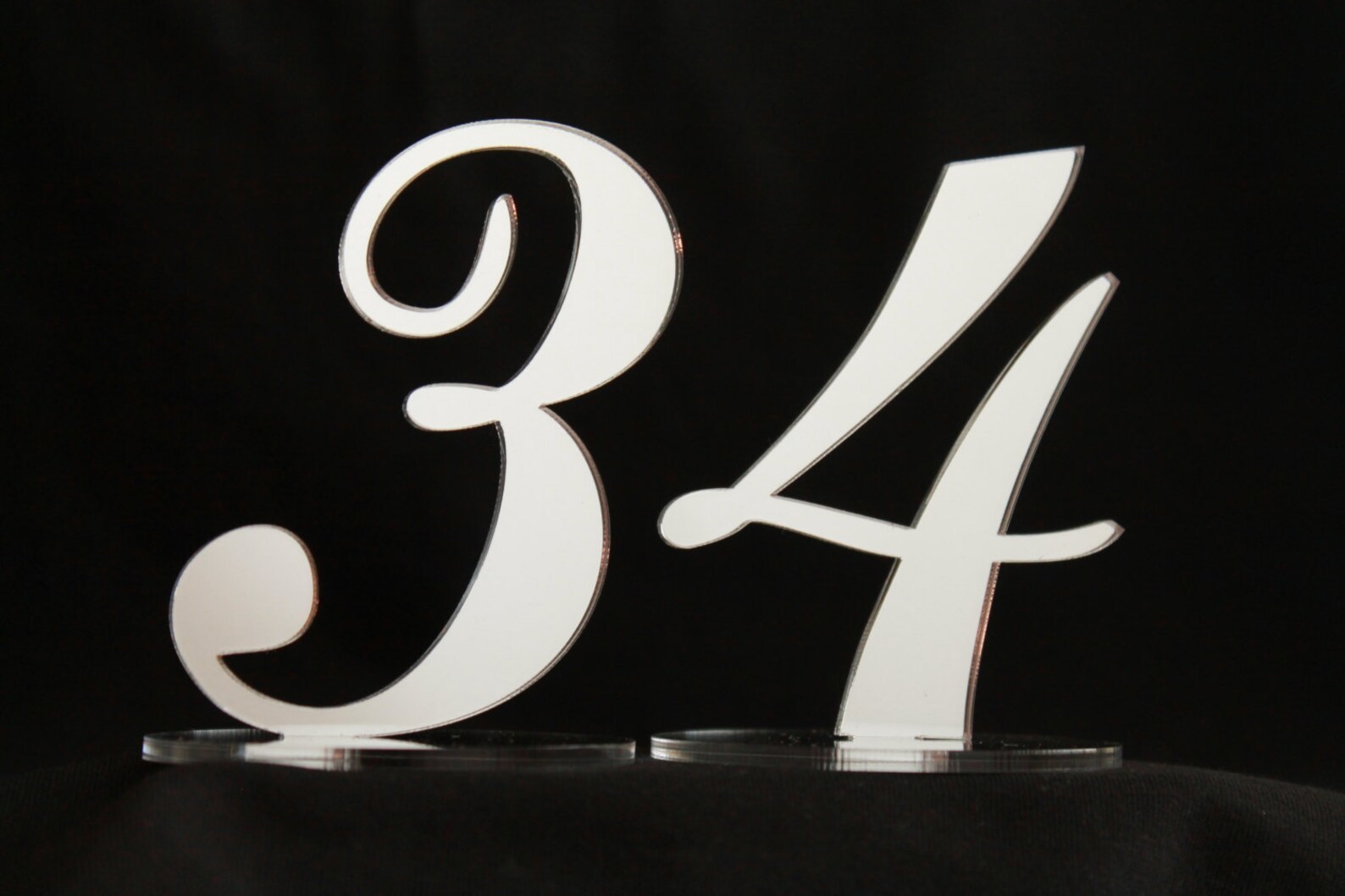 Freestanding Mirror Acrylic We - Table Number Gold review and price