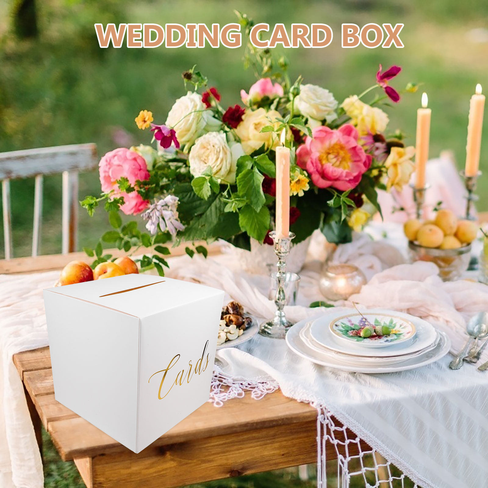 1Set Wedding Card Box Reusable - Wedding Card Box review and price