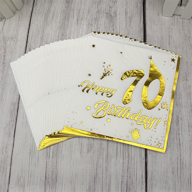 10Pcs Gold Happy 70th Birthday - Table Number Gold review and price