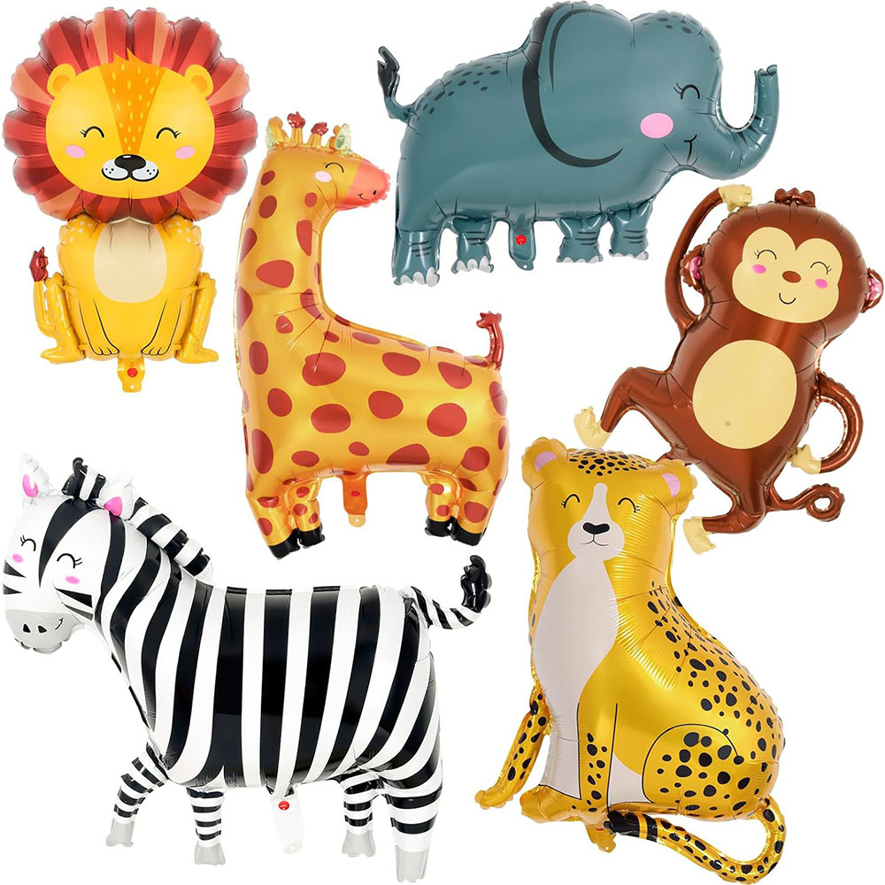 6 Pieces of Jungle Wild Animal - Wedding Zoo review and price