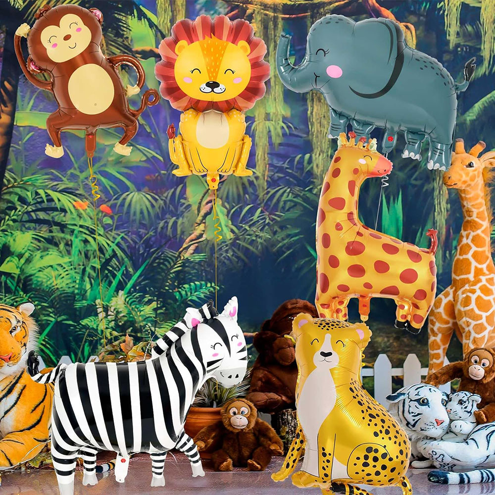 6 Pieces of Jungle Wild Animal - Wedding Zoo review and price