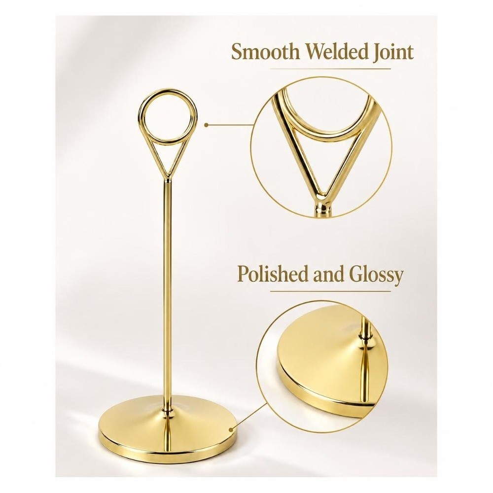 Portable Metal Table Number Ho - Table Number Gold review and price